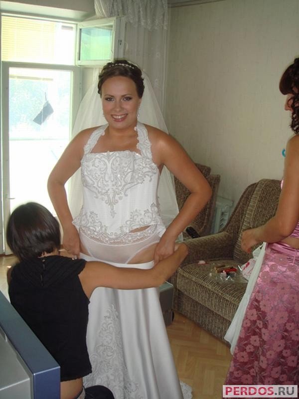 Подборка фото голых русских невест.